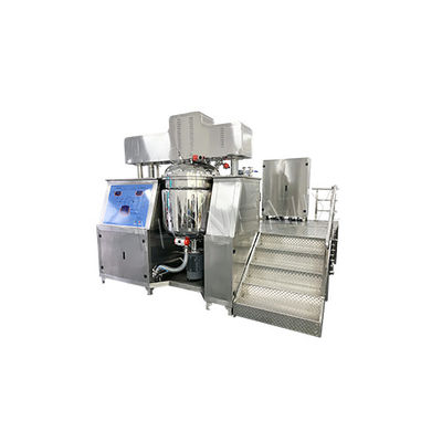 Equipo de emulsión automático homogeneizador al vacío emulsionador de doble elevación