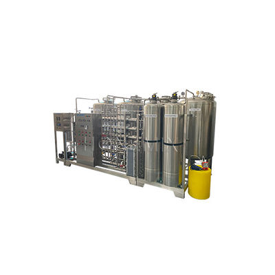 Instalación de tratamiento de agua RO de dos etapas Filtro de purificación por ósmosis inversa 380V