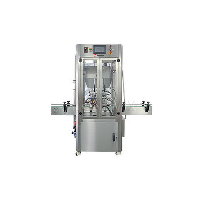 Máquina automática de llenado de crema calentada con dos boquillas de llenado