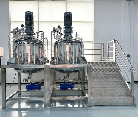 Contenedor de mezcla doble de 500L con tapa sellada mezclador de tóner líquido