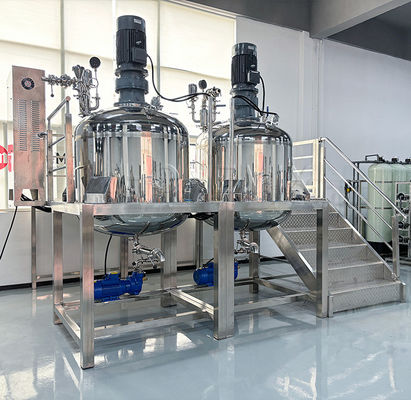 Contenedor de mezcla doble de 500L con tapa sellada mezclador de tóner líquido