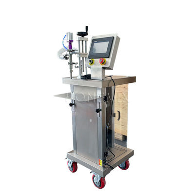 Máquina semiautomática de llenado de frascos de jabón líquido para perfume