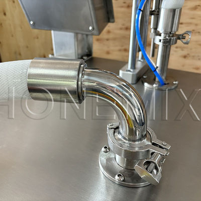 Máquina semiautomática de llenado de frascos de jabón líquido para perfume