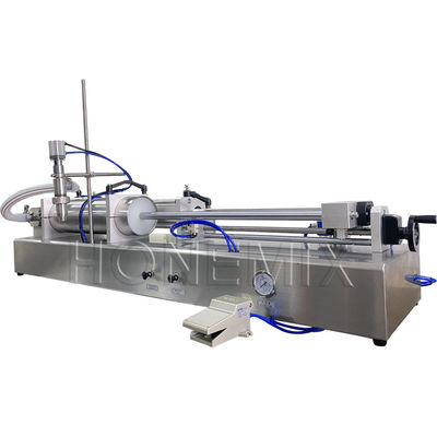 Máquina de llenado de cosméticos de pistón Máquina de llenado horizontal para líquidos y crema