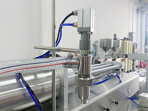 Máquina de llenado de cosméticos de pistón Máquina de llenado horizontal para líquidos y crema