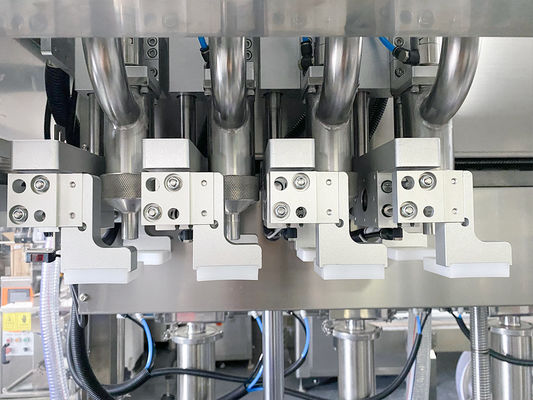 Máquina automática de atornillado de la línea de llenado de loción corporal con tapa de presión