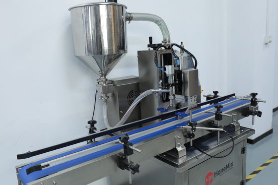 Pampilla de engranajes automáticos Crema de loción de llenado de la máquina de ducha de gel de llenado