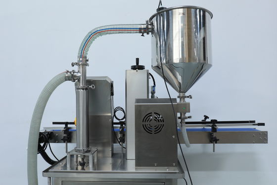 Pampilla de engranajes automáticos Crema de loción de llenado de la máquina de ducha de gel de llenado