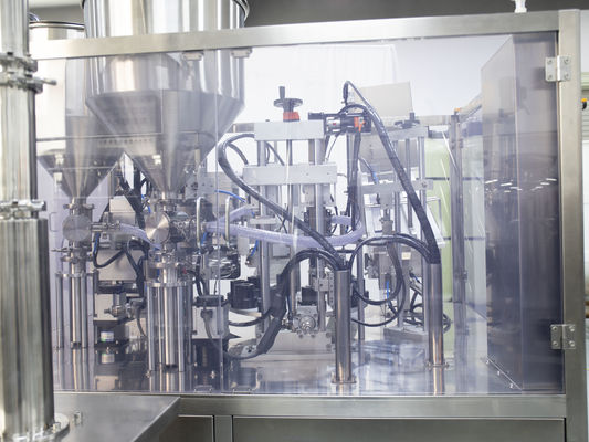 Máquinas de llenado de tubos Máquina automática de llenado de lociones cosméticas con crema