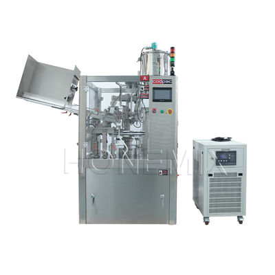 Máquina automática de llenado de cremas para manos de tubos verticales de aluminio