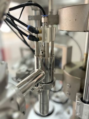 Máquina automática de llenado de cremas para manos de tubos verticales de aluminio
