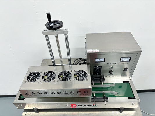 Máquina de sellado horizontal de papel de aluminio para tapa de botellas