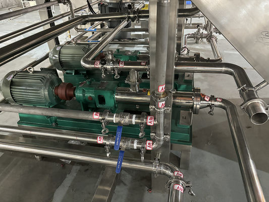 Máquina para hacer lociones de mezcladora de emulsificación al vacío