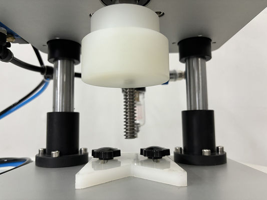 Máquina de tapado de botellas semiautomática neumática