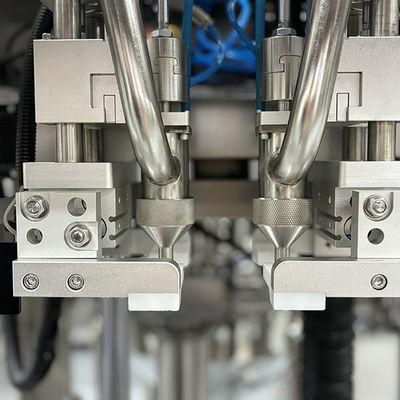 Máquina de llenado de crema de 100-1000 ml de seguimiento de servo pistón