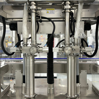 Máquina de llenado de crema de 100-1000 ml de seguimiento de servo pistón