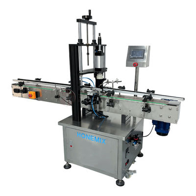 Equipo de tapado automático Máquina redonda de sellado de tapas de botellas