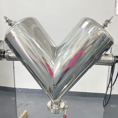 Máquina para mezclar polvo seco en forma de V SUS316L Mezclador de polvo de proteínas CE