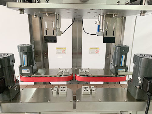 Máquina de atornillado automática de línea de llenado de cremas cosméticas